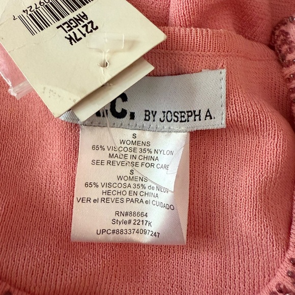 Elegant Pink Embellished Women's Angel Top NWT 59.99 - Picture 7 of 12